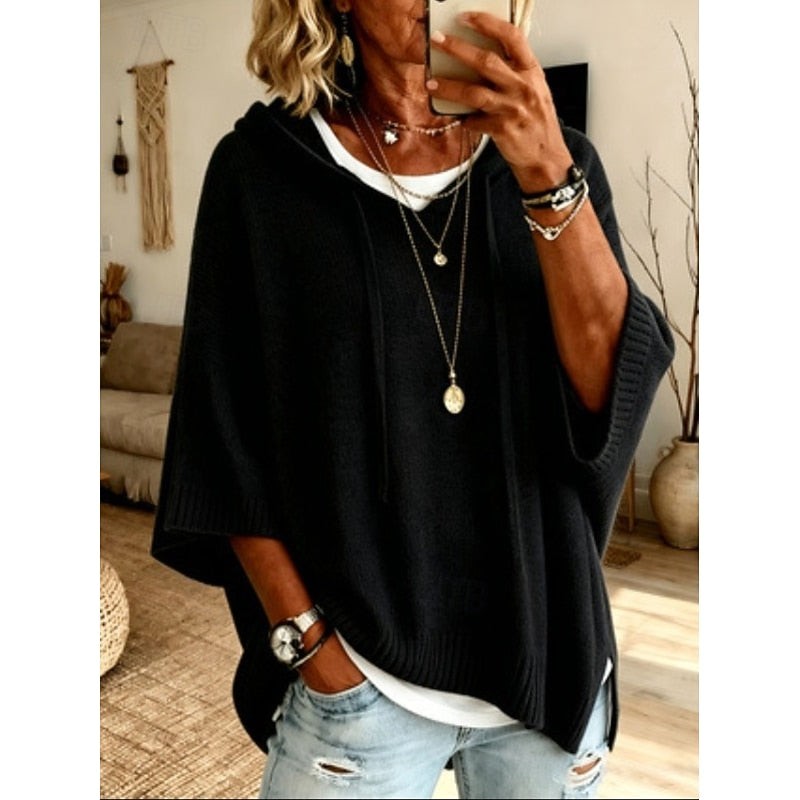 Elinor | Women's Relaxed Hooded Sweater for Winter