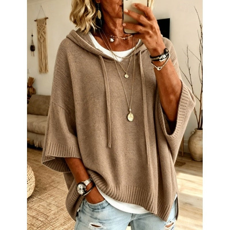 Elinor | Women's Relaxed Hooded Sweater for Winter