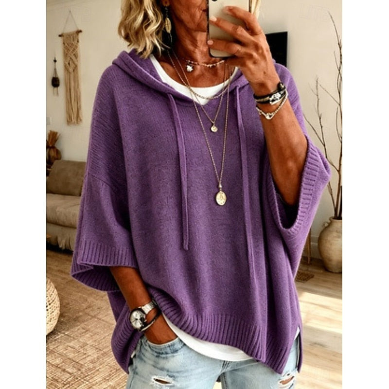 Elinor | Women's Relaxed Hooded Sweater for Winter