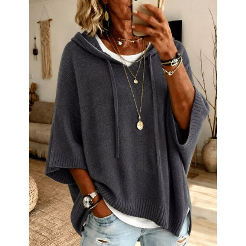 Elinor | Women's Relaxed Hooded Sweater for Winter