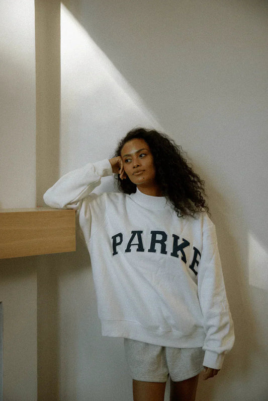 Elsie | Heritage Varsity Oversized Sweatshirt