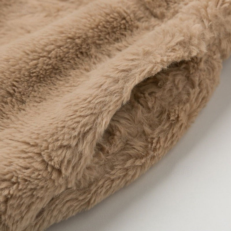 Estelle | Women's Plush Cropped Zip Jacket