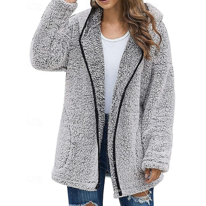 Faye | Women's Cozy Hooded Jacket for Winter