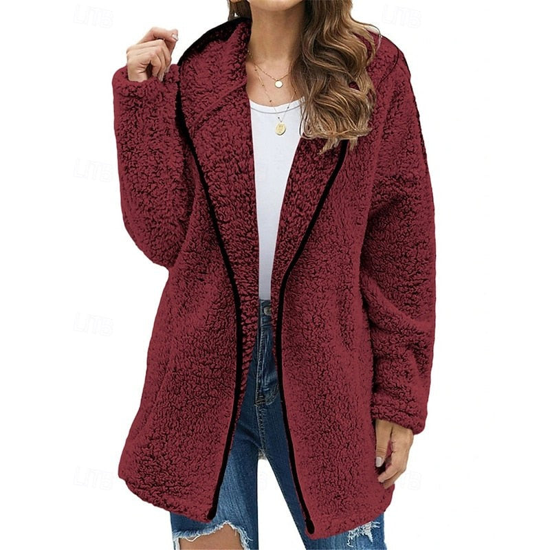 Faye | Women's Cozy Hooded Jacket for Winter