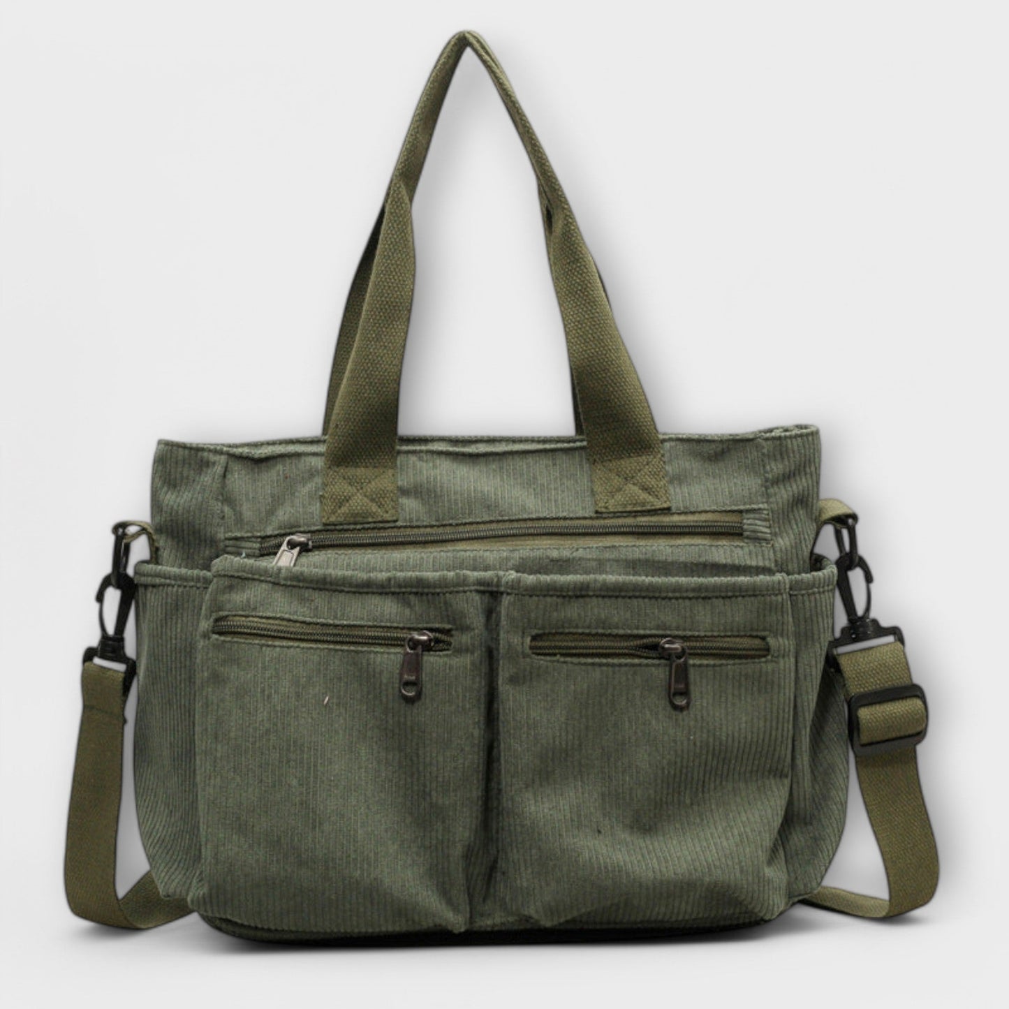 Anouk | Tote Bag with Multiple Pockets and Zipper Closure