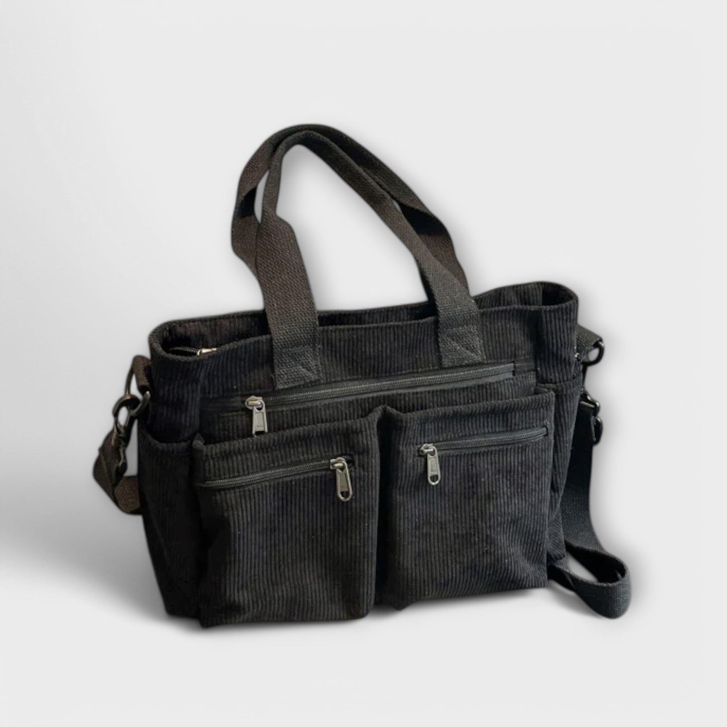 Anouk | Tote Bag with Multiple Pockets and Zipper Closure