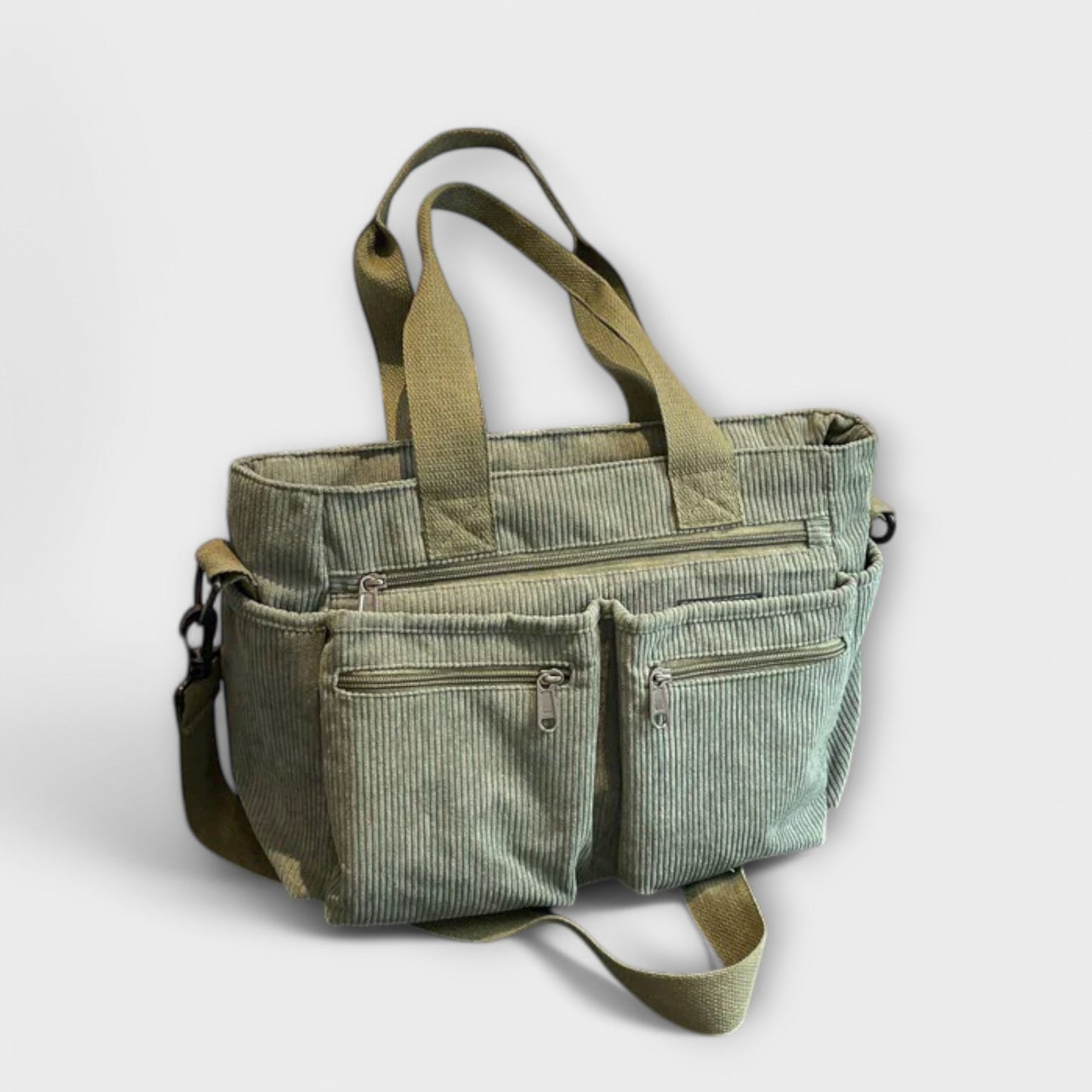 Anouk | Tote Bag with Multiple Pockets and Zipper Closure