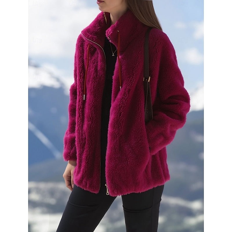 Lior | Women's Cozy Zip-Up Coat for Winter