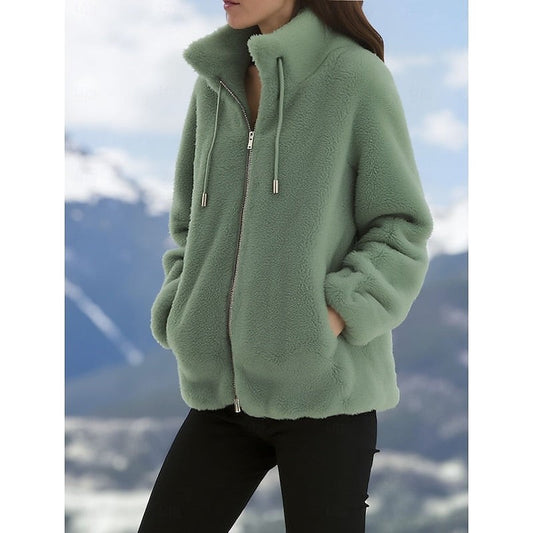 Lior | Women's Cozy Zip-Up Coat for Winter