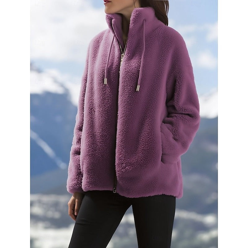 Lior | Women's Cozy Zip-Up Coat for Winter