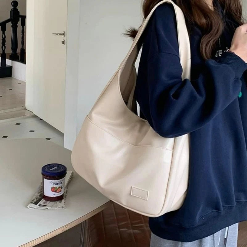 Freya | Structured Vegan Leather Tote Bag photo
