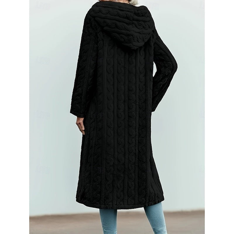 Georgina | Women's Hooded Longline Coat for Winter