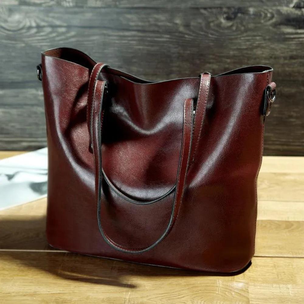 Greer | Tote Bag with Top Handles and Adjustable Strap