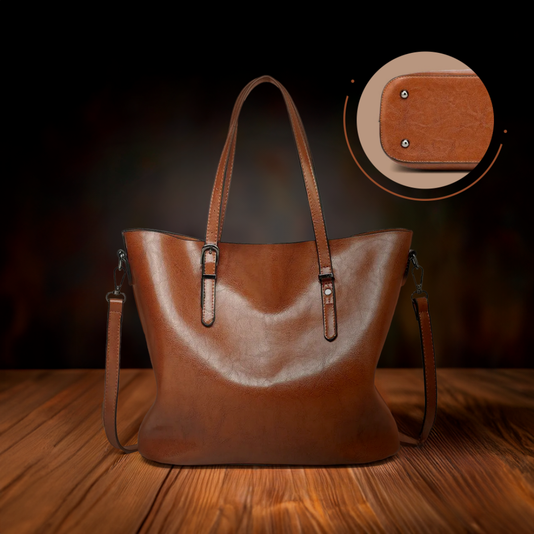 Greer | Tote Bag with Top Handles and Adjustable Strap