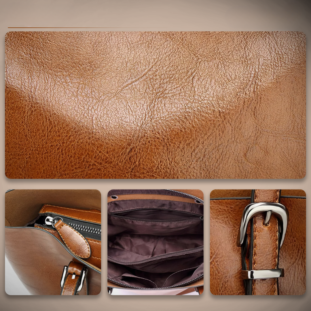 Greer | Tote Bag with Top Handles and Adjustable Strap