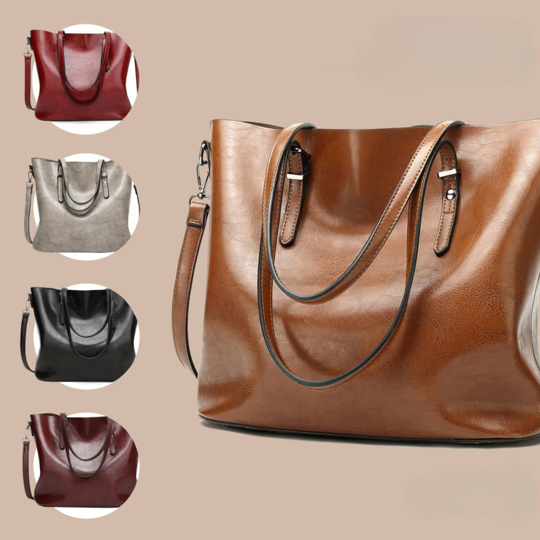 Greer | Tote Bag with Top Handles and Adjustable Strap