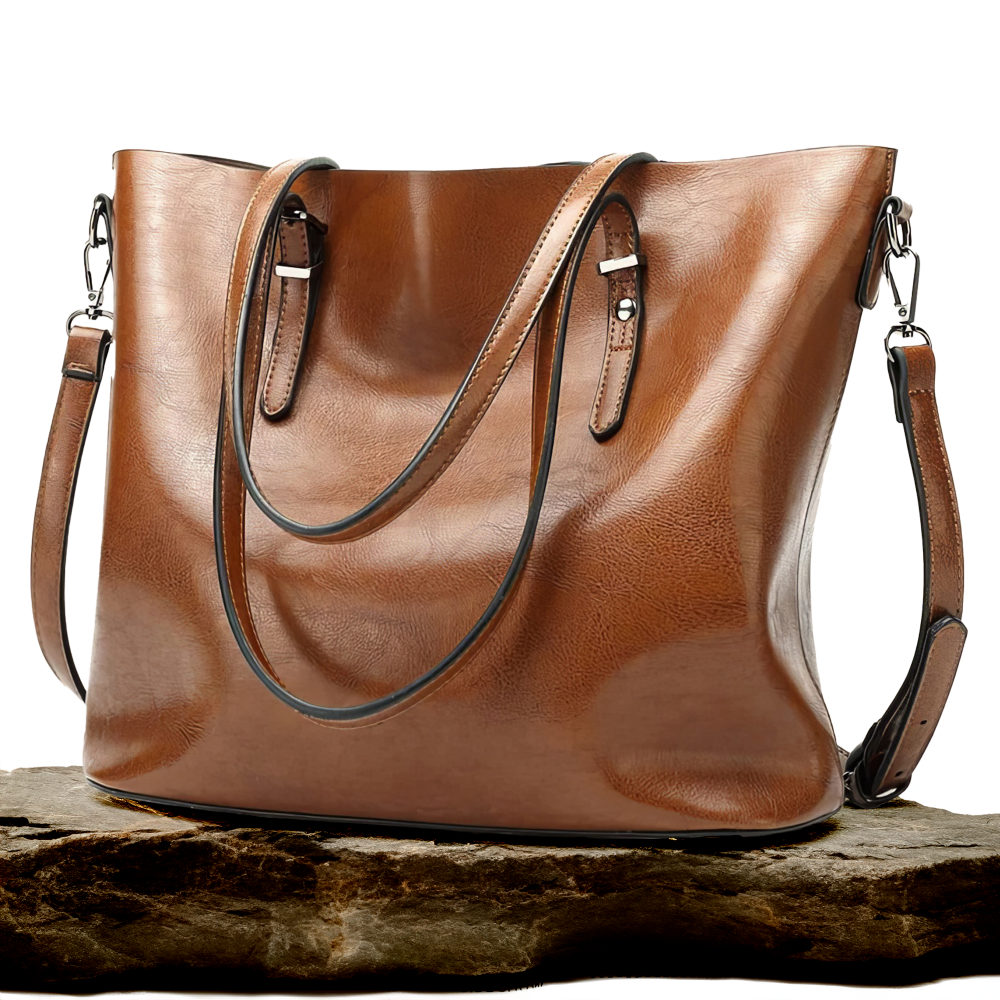 Greer | Tote Bag with Top Handles and Adjustable Strap