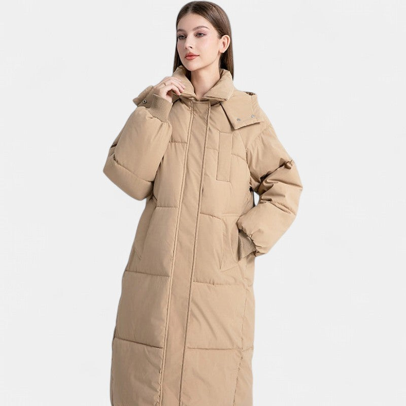 Gigaty | Classic Hooded Long Puffer Coat