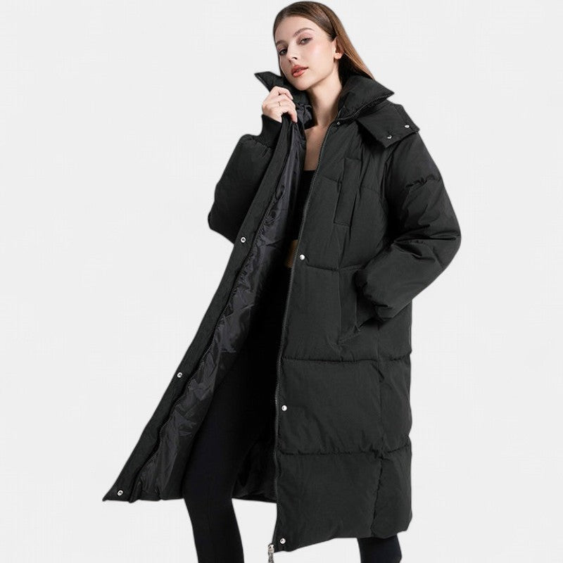 Gigaty | Classic Hooded Long Puffer Coat