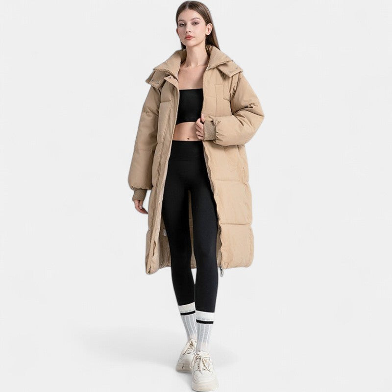 Gigaty | Classic Hooded Long Puffer Coat