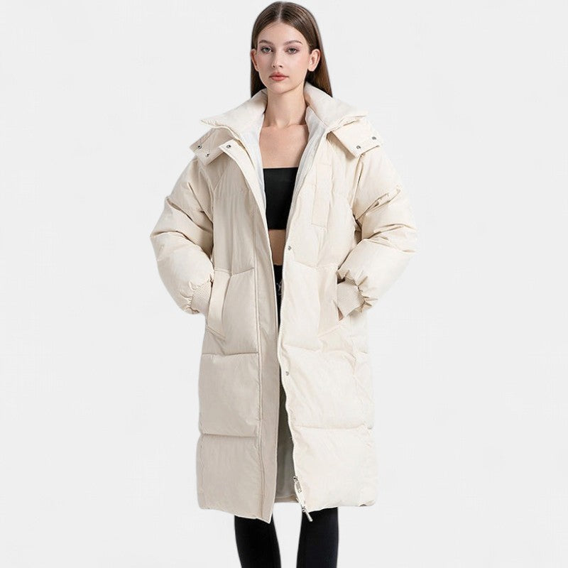 Gigaty | Classic Hooded Long Puffer Coat