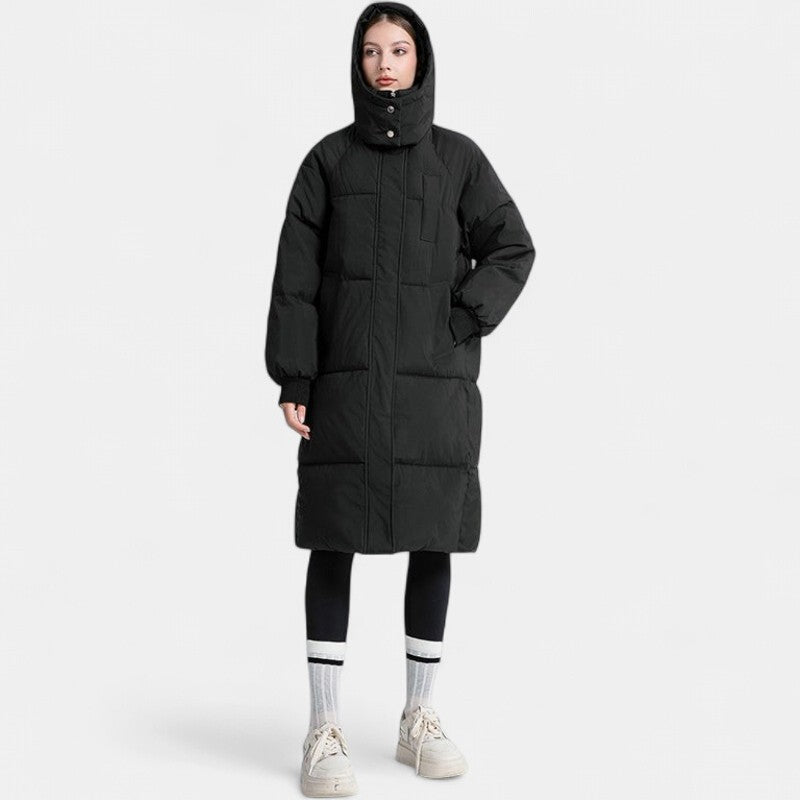 Gigaty | Classic Hooded Long Puffer Coat