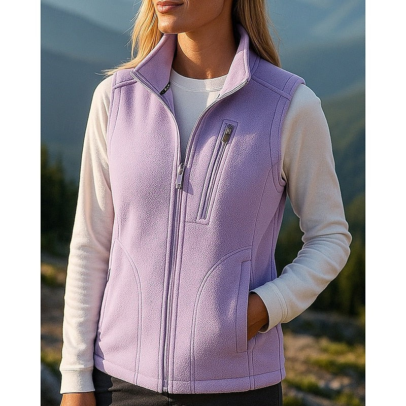 Gillian | Women's Cozy Zip-Up Vest for Winter