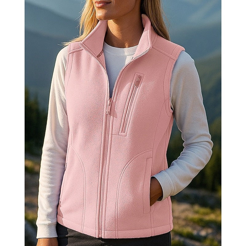 Gillian | Women's Cozy Zip-Up Vest for Winter