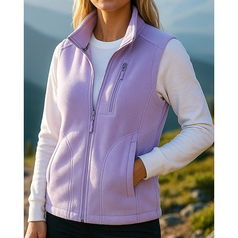 Gillian | Women's Cozy Zip-Up Vest for Winter