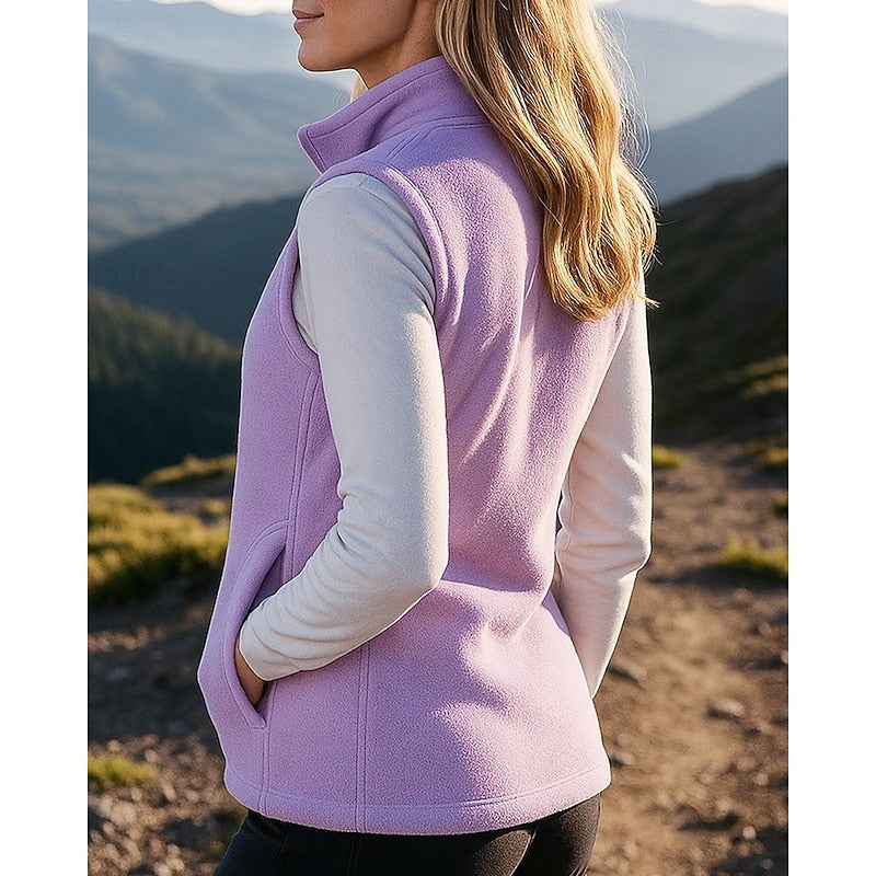 Gillian | Women's Cozy Zip-Up Vest for Winter