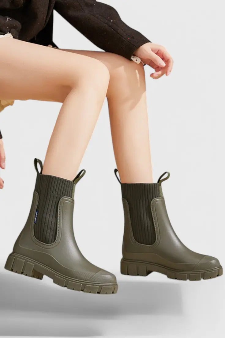 Greta | Waterproof Chelsea Ankle Boots photo