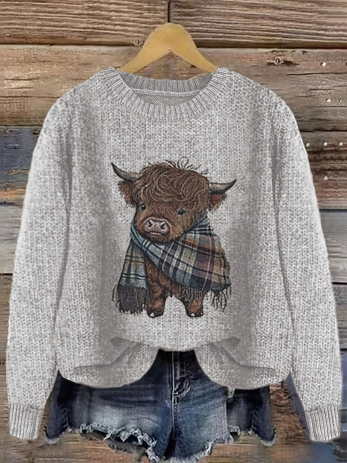 Gretchen | Women's Cozy Crewneck Sweater