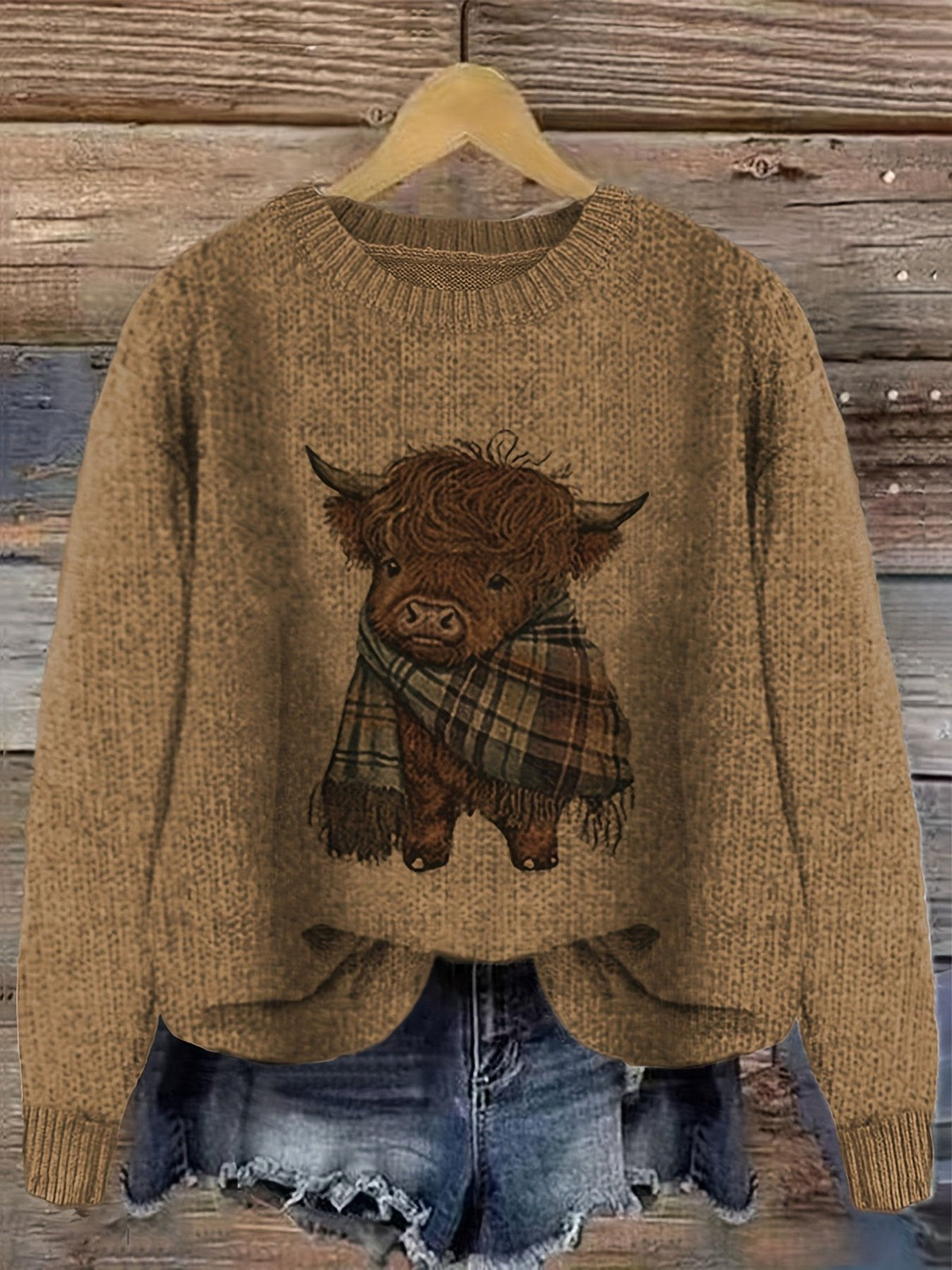 Gretchen | Women's Cozy Crewneck Sweater