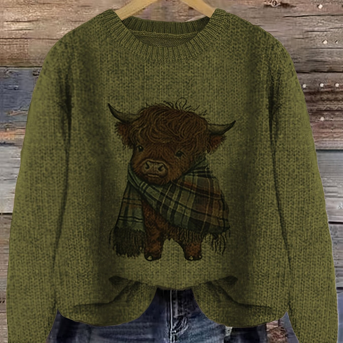Gretchen | Women's Cozy Crewneck Sweater