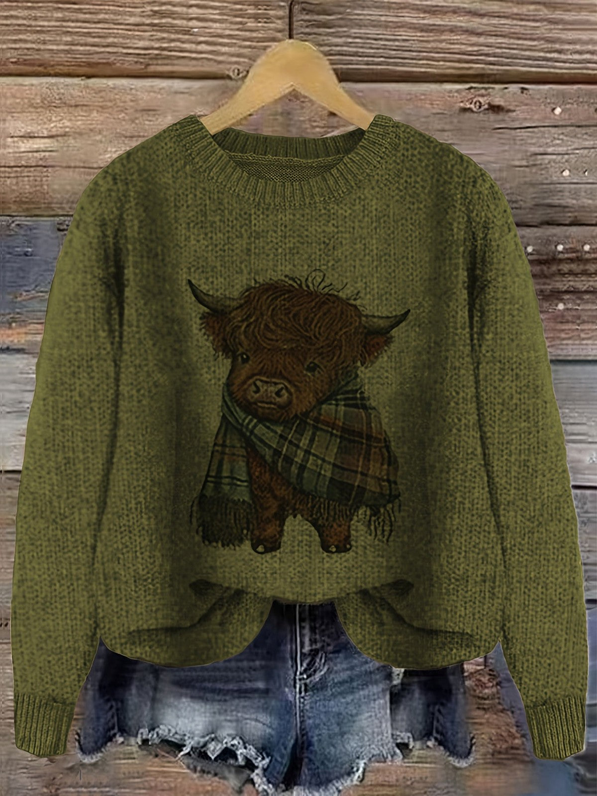 Gretchen | Women's Cozy Crewneck Sweater