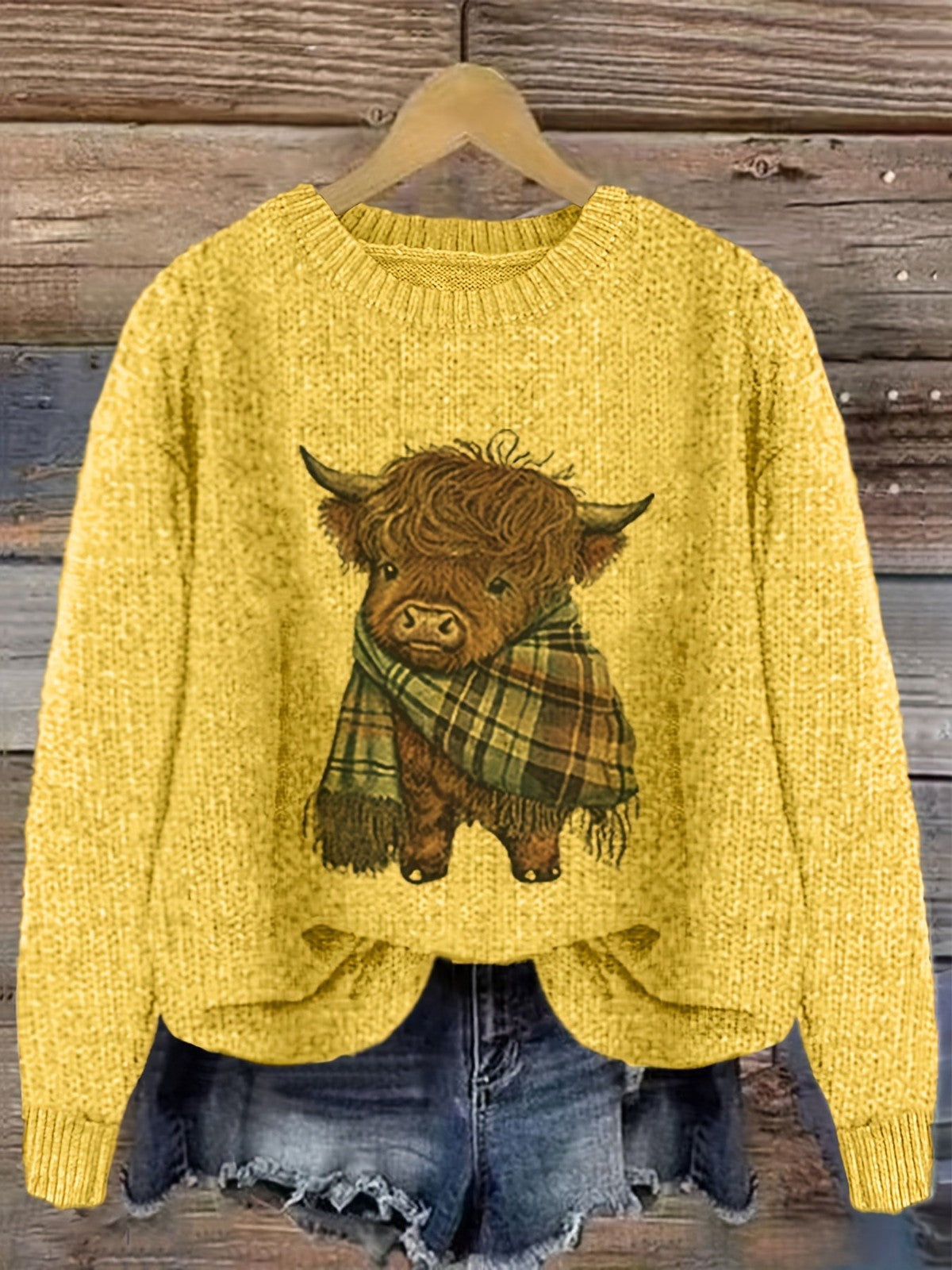 Gretchen | Women's Cozy Crewneck Sweater