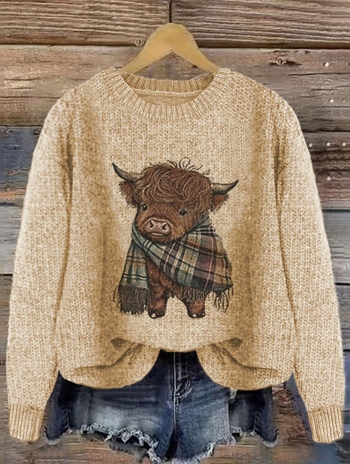 Gretchen | Women's Cozy Crewneck Sweater