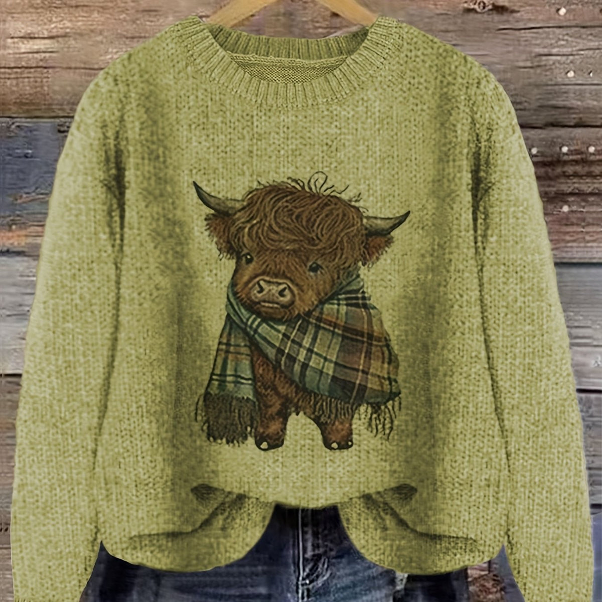 Gretchen | Women's Cozy Crewneck Sweater