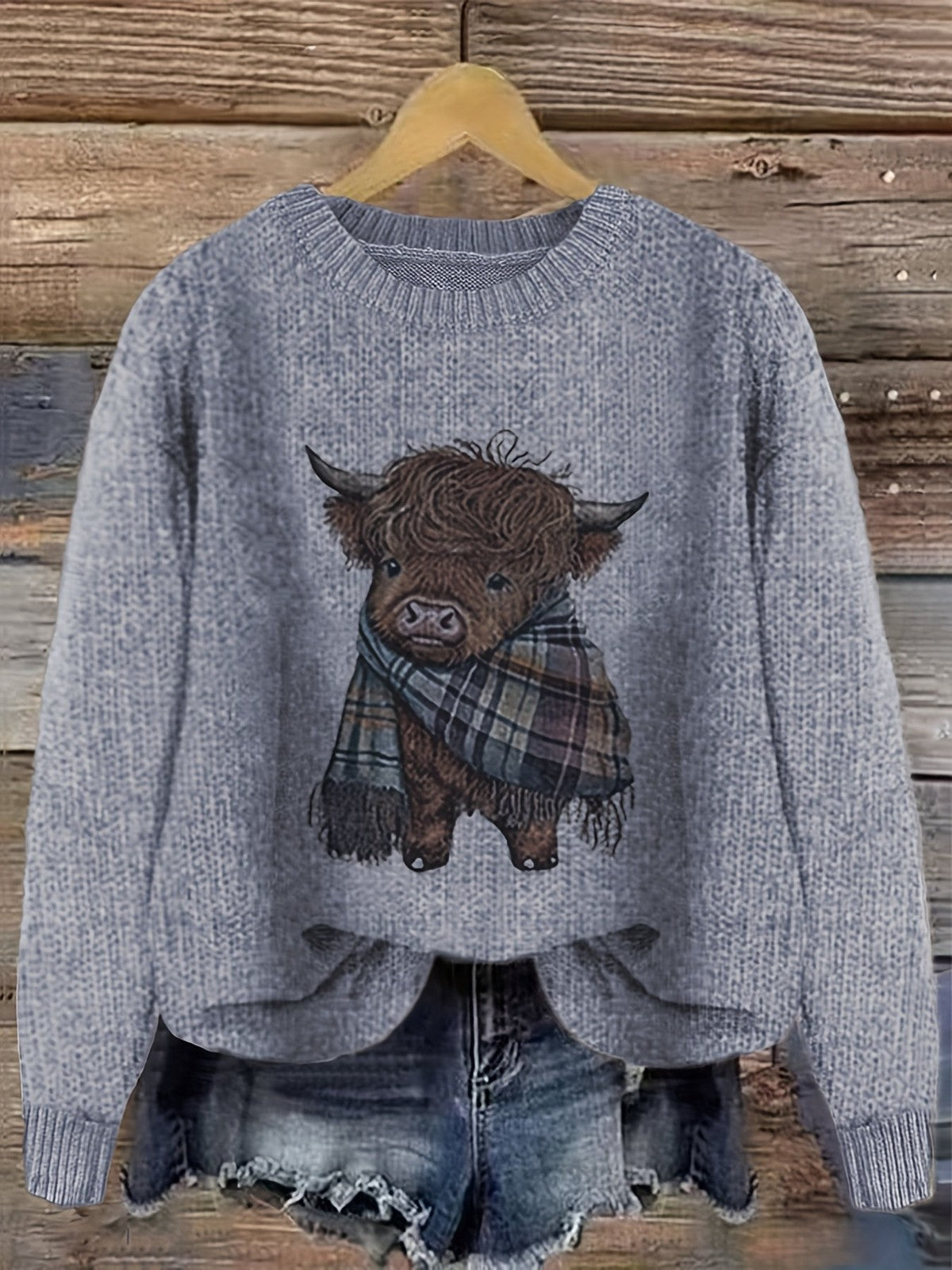Gretchen | Women's Cozy Crewneck Sweater