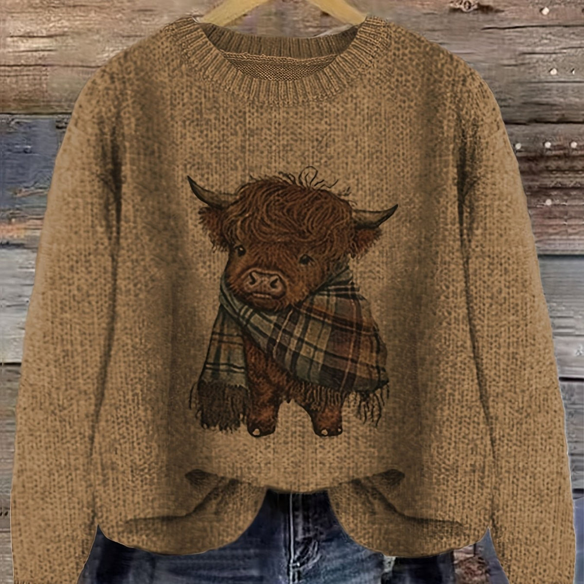 Gretchen | Women's Cozy Crewneck Sweater