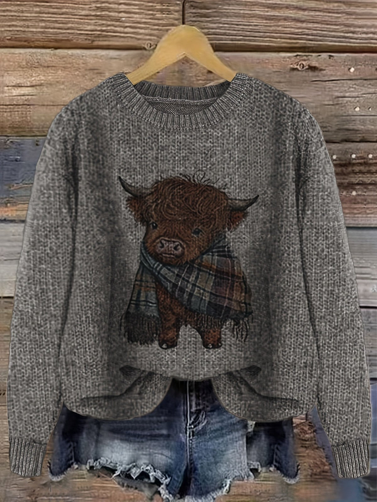 Gretchen | Women's Cozy Crewneck Sweater