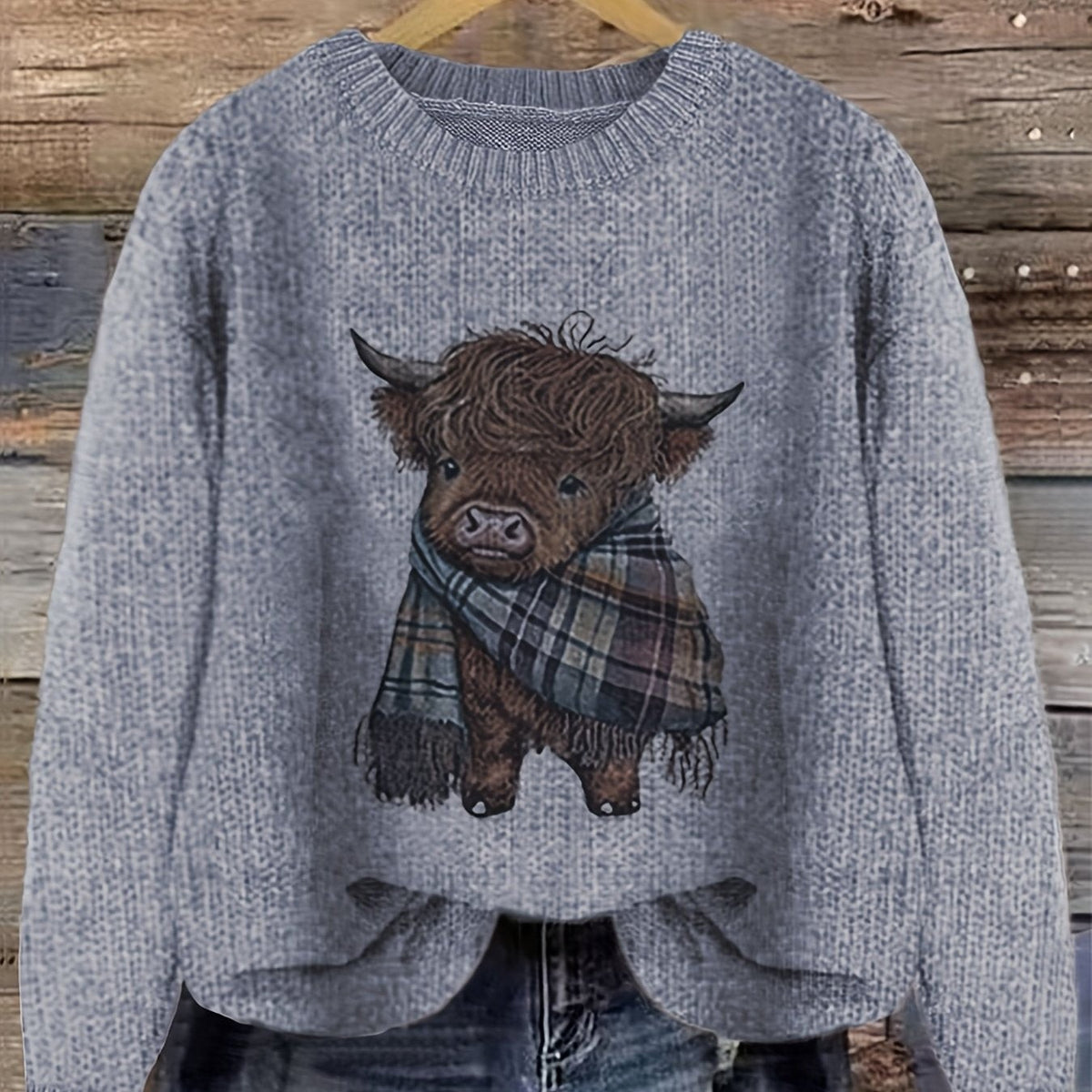 Gretchen | Women's Cozy Crewneck Sweater