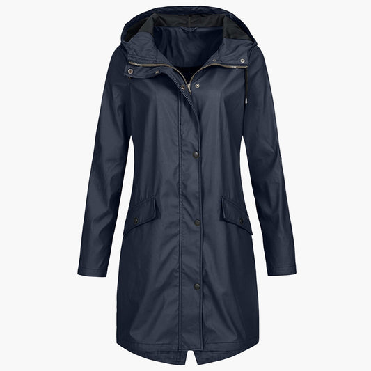 Sune | Women's Hooded Waterproof Raincoat