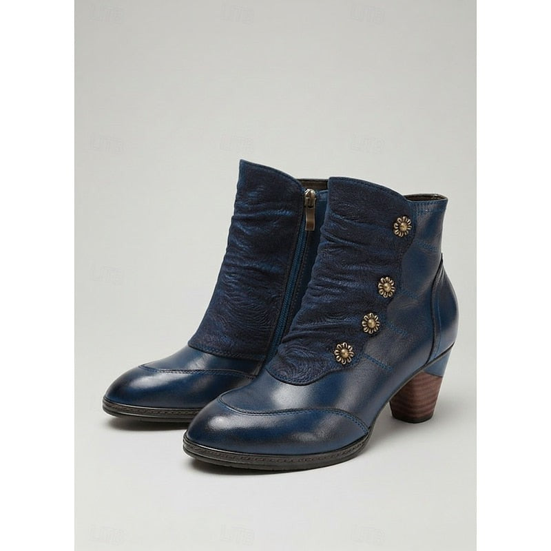 Thessaline | Women's Heeled Ankle Boots for Winter