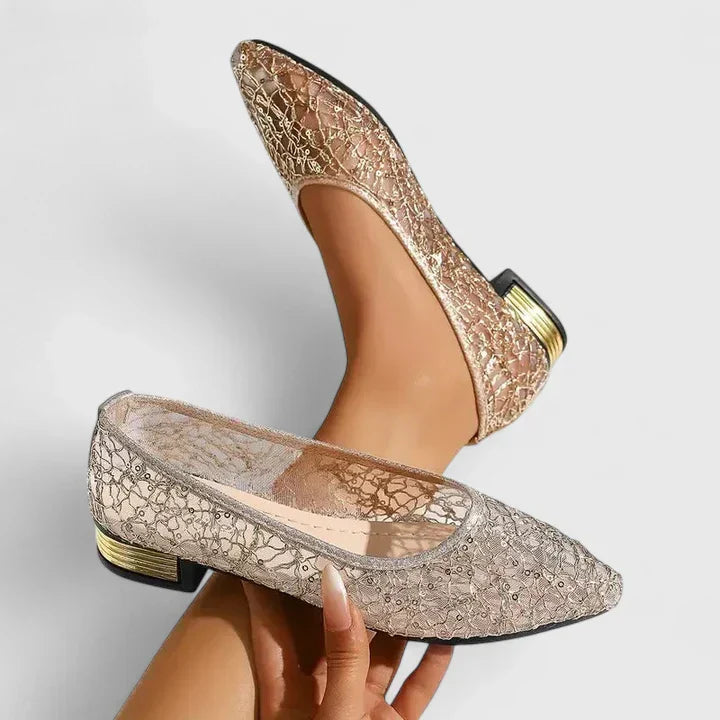Virginie | Cutout Daily-Wear Flats