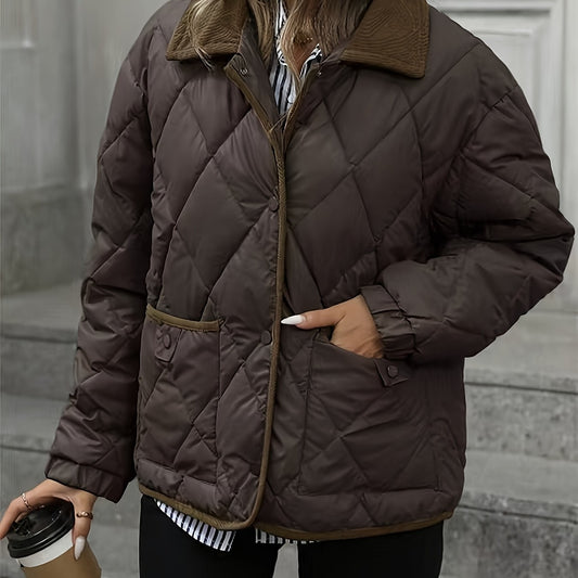 Imogen | Women's Diamond-Quilted Padded Jacket