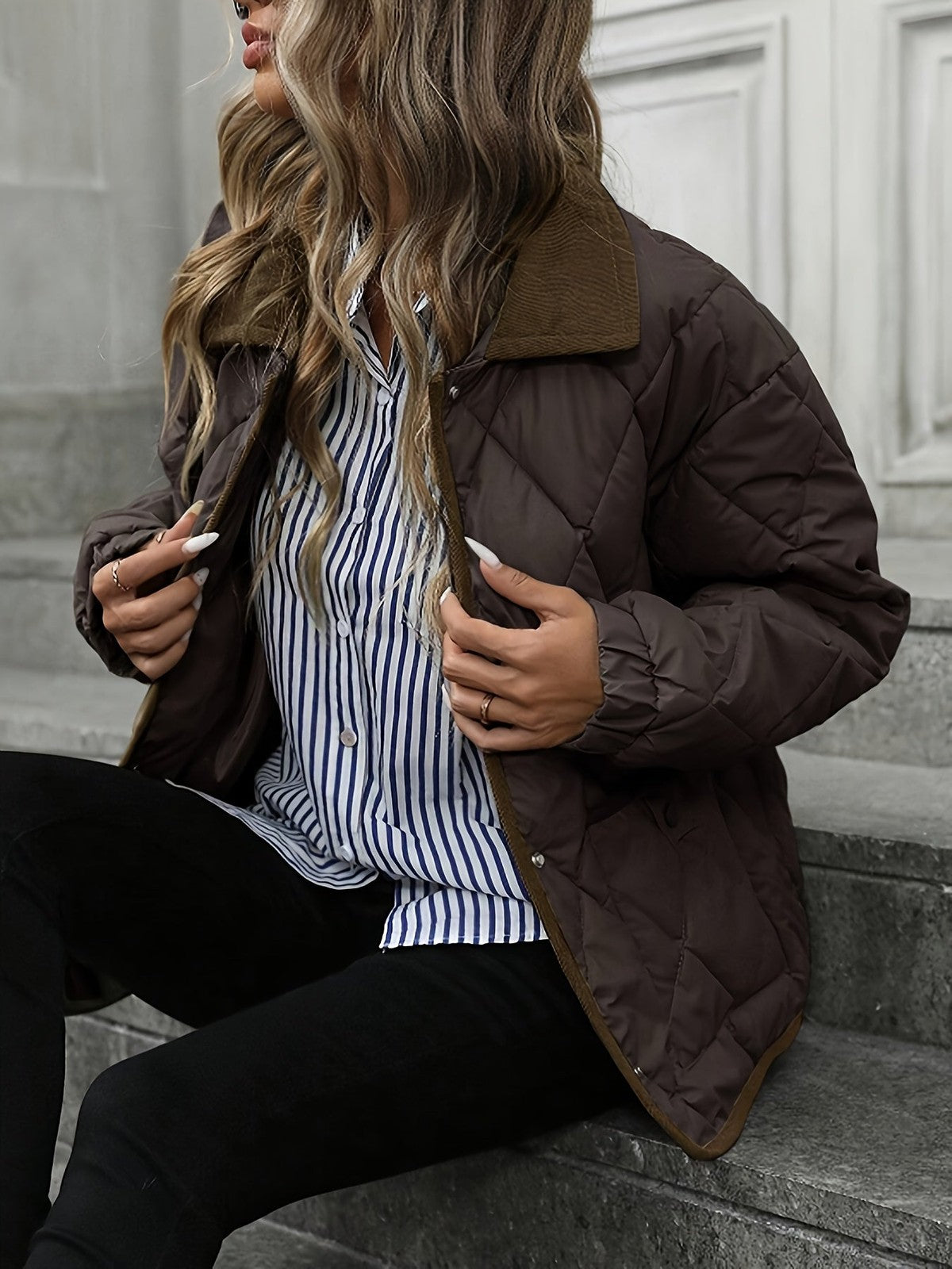 Imogen | Women's Diamond-Quilted Padded Jacket