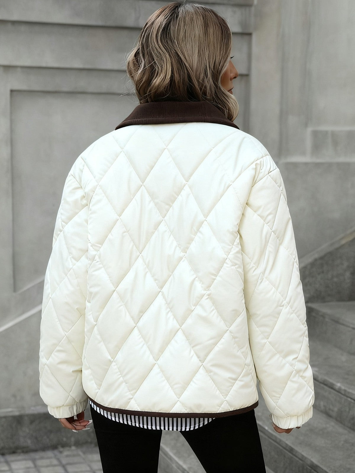 Imogen | Women's Diamond-Quilted Padded Jacket