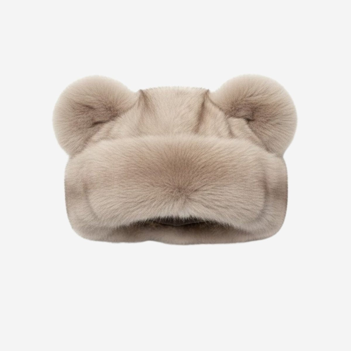 Ingrid | Plush Fur Bear Ear Hat photo