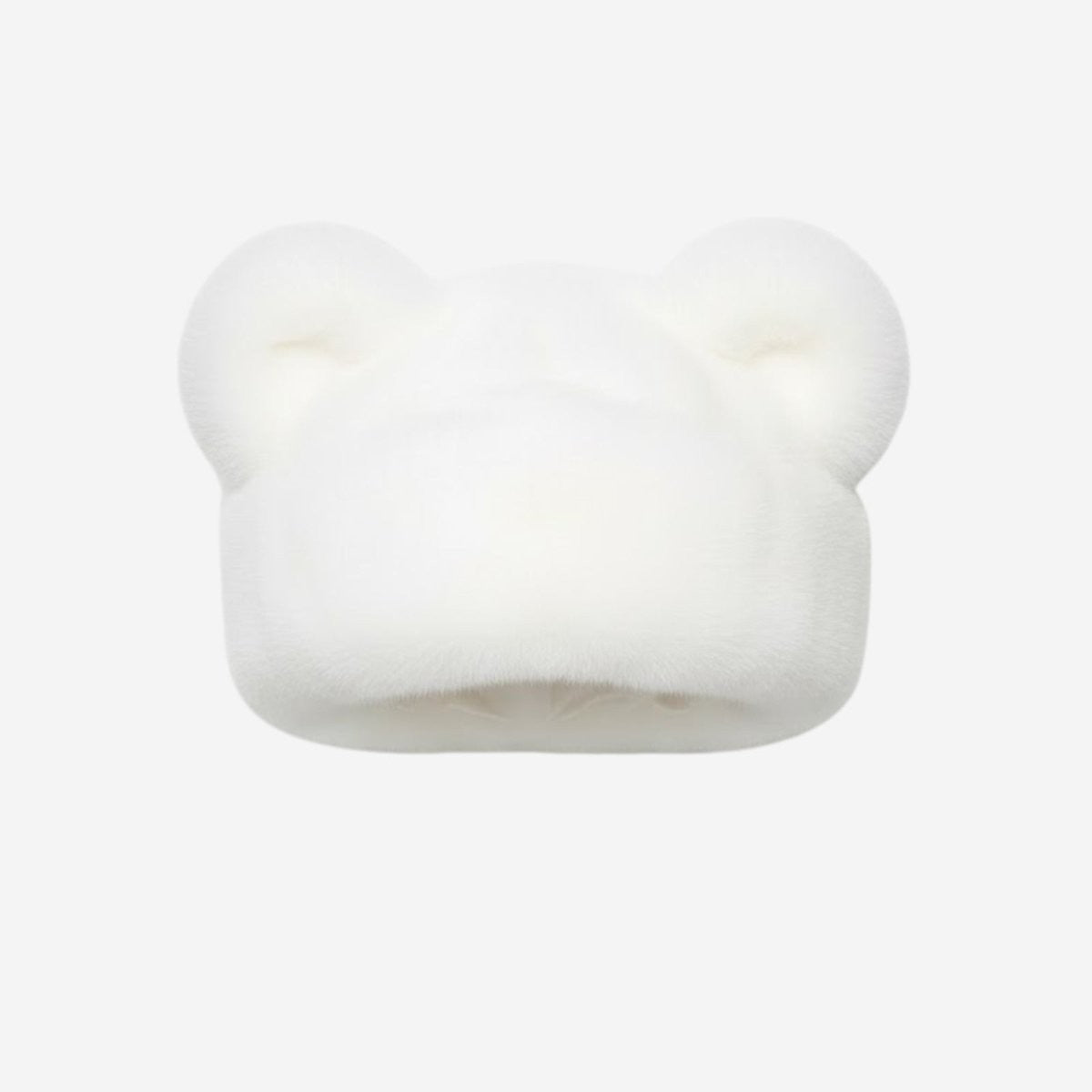 Ingrid | Plush Fur Bear Ear Hat photo